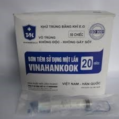 Bơm tiêm 20cc 23G Vina