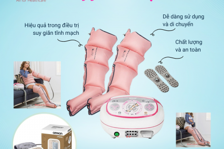 Máy nén ép trị liệu suy giãn tĩnh mạch Q2200 thu hút sự quan tâm của nhiều người