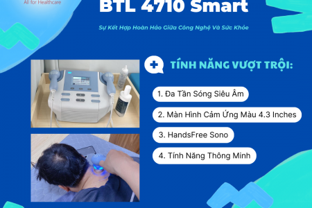 Máy Siêu Âm Trị Liệu BTL 4710 Smart: Sự Kết Hợp Hoàn Hảo Giữa Công Nghệ Và Sức Khỏe