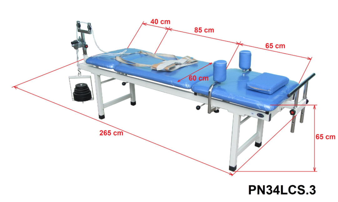 Kích thước của giường kéo lưng cổ PHANA PN34LCS.3